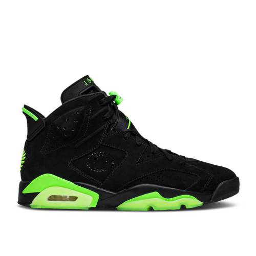 【 AIR JORDAN JORDAN 6 RETRO 'OREGON DUCKS' PE / BLACK ELECTRIC GREEN 】 ナイキ 黒色 ブラ...