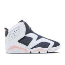 【 AIR JORDAN AIR JORDAN 6 RETRO LITTLE FLEX PS 'WHITE ARCTIC ORANGE' / WHITE ARCTIC ORANGE 】 ナイキ 白色 ホワイト 橙 オレンジ エアジョーダン ジュニア キッズ ベビー マタニティ スニーカー