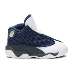 【 AIR JORDAN AIR JORDAN 13 RETRO TD 'FLINT' 2020 / NAVY CAROLINA BLUE FLINT GREY 】 ナイキ サーティーン 紺色 ネイビー カロライナ 青色 ブルー 灰色 グレー エアジョーダン ベビー