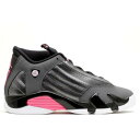 【 AIR JORDAN AIR JORDAN 14 RETRO GG 'HYPER PINK' / METALLIC DARK GREY BLACK WHITE HYPER PINK 】 ナイキ 灰色 グレー 黒色 ブラック 白色 ホワイト ピンク エアジョーダン ジュニア キッズ ベビー マタニティ スニ