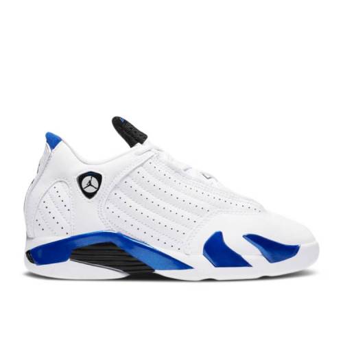 楽天スニケス【 AIR JORDAN JORDAN 14 RETRO PS 'HYPER ROYAL' / WHITE BLACK HYPER ROYAL 】 ナイキ 白色 ホワイト 黒色 ブラック エアジョーダン ジュニア キッズ ベビー マタニティ スニーカー