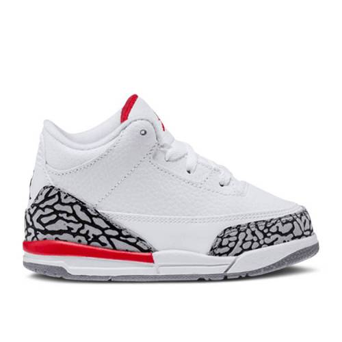  AIR JORDAN JORDAN 3 RETRO TD 'HALL OF FAME' / WHITE FIRE RED CEMENT ...