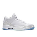 【 AIR JORDAN AIR JORDAN 3 RETRO BG 'TRIPLE WHITE' / WHITE WHITE-WHITE 】 ナイキ 白色 ホワイト エアジョーダン ジュニア キッズ ベビー マタニティ スニーカー