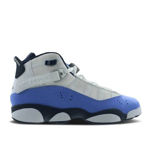 【 AIR JORDAN AIR JORDAN 6 RINGS GG 'UNC' / WHITE MIDNIGHT NAVY 】 ナイキ リング 白色 ホワイト 紺色 ネイビー エアジョーダン ジュニア キッズ ベビー マタニティ スニーカー