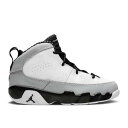 【 AIR JORDAN AIR JORDAN 9 RETRO BT 'BARON' / WHITE BLACK WOLF GREY 】 ナイキ 白色 ホワイト 黒色 ブラック 灰色 グレー エアジョーダン ベビー