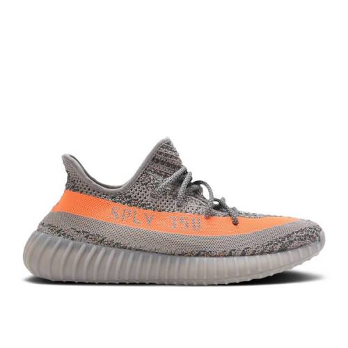 【 ADIDAS YEEZY BOOST 350 V2 039 BELUGA REFLECTIVE 039 / BELUGA STEEL GREY SOLAR RED 】 アディダス ブースト 銀色 スチール 灰色 グレー 赤 レッド スニーカー メンズ