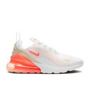 【 NIKE WMNS AIR MAX 270 ESSENTIAL 'WHITE BRIGHT MANGO' / WHITE BRIGHT MANGO 】 マックス 白色 ホワイト エアマックス スニーカー レディース ナイキ