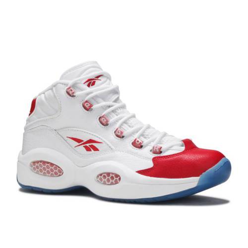 【 REEBOK QUESTION MID 'WHITE PEARLIZED RED' 2016 / WHITE PEARLIZED RED 】 リーボック クエスチョン ミッド 白色 ホワイト 赤 レッド クエスチョンミッド スニーカー メンズ