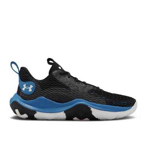 アンダーアーマー UNDER ARMOUR 青色 ブルー 黒色 ブラック アンダーアーマー 'BLACK CIRCUIT' スニーカー メンズ 【 SPAWN 3 BLUE BLACK CIRCUIT 】