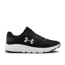 y UNDER ARMOUR WMNS SURGE 2 'BLACK WHITE' / BLACK WHITE z F ubN F zCg A_[A[}[ Xj[J[ fB[X