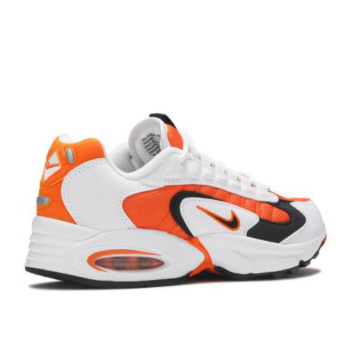 ナイキ NIKE マックス 橙 オレンジ 黒色 ブラック 白色 ホワイト エアマックス 'MAGMA ORANGE' スニーカー レディース 【 ORANGE NIKE WMNS TRIAX 96 MAGMA BLACK WHITE 】