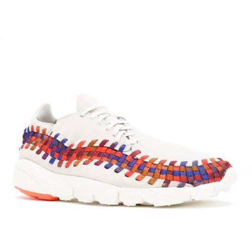 ナイキ NIKE ウーブン クリムゾン 'LIGHT RAINBOW' スニーカー メンズ 【 WOVEN NIKE AIR FOOTSCAPE NM BONE LIGHT SAIL TOTAL CRIMSON 】