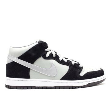 ナイキ NIKE ダンク ミッド プロ エスビー 黒色 ブラック スニーカー メンズ 【 NIKE DUNK MID PRO SB BLACK METALLIC SILVERMDM SLVR 】