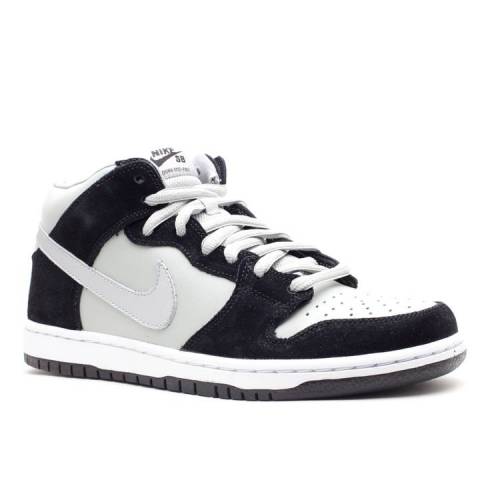 ナイキ NIKE ダンク ミッド プロ エスビー 黒色 ブラック スニーカー メンズ 【 NIKE DUNK MID PRO SB BLACK METALLIC SILVERMDM SLVR 】