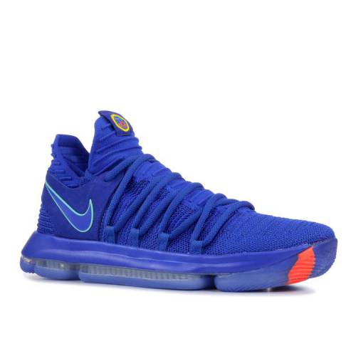 ナイキ NIKE 青色 ブルー クリムゾン 'CITY EDITION' スニーカー メンズ 【 NIKE KD 10 RACER BLUE LIGHT MENTABLACKTOTAL CRIMSON 】