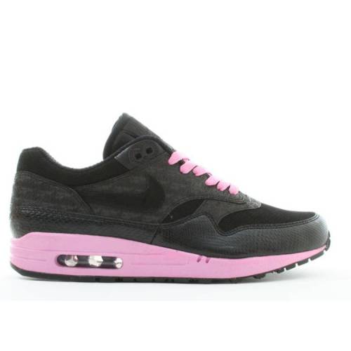 【 NIKE AIR MAX 1 'POWERWALL - TIER 0' / BLACK BLACK MORNING GLORY 】 マックス 黒色 ブラック...