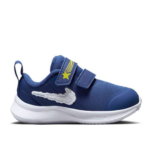 【 NIKE STAR RUNNER TD 'DREAM' / DEEP ROYAL BLUE ALUMINUM YELLOW 】 ディープ 青色 ブルー 黄色 イエロー ベビー ナイキ