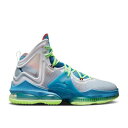 【 NIKE LEBRON 19 GS 'TROPICAL' / DUTCH BLUE POMEGRANATE LIME GLOW WHITE 】 レブロン 青色 ブルー ライム 白色 ホワイト ジュニア キッズ ベビー マタニティ スニーカー ナイキ