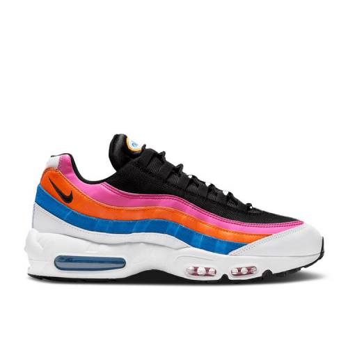 ナイキ NIKE マックス 白色 ホワイト 黒色 ブラック 橙 オレンジ エアマックス 'MULTI' スニーカー メンズ 【 ORANGE NIKE 95 ESSENTIAL WHITE BLACK MAGMA ACTIVE FUCHSIA 】