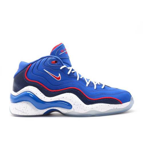 【 NIKE AIR ZOOM FLIGHT 96 'ALLEN IVERSON' / GAME ROYAL UNIVERSITY RED WHITE 】 ズーム フライト ゲーム 赤 レッド 白色 ホワイト ゲームロイヤル 青 ブルー スニーカー メンズ ナイキ