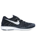 【 NIKE FLYKNIT LUNAR3 039 OREO 039 / BLACK WHITE MIDNIGHT FOG WOLF 】 フライニット 黒色 ブラック 白色 ホワイト スニーカー メンズ ナイキ