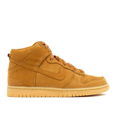 【 NIKE DUNK HIGH PREMIUM GS 'FLAX' / FLAX FLAX OUTDOOR GREEN 】 ダンク ハイ プレミアム 緑 グリーン ダンクハイ スニーカー ジュニア キッズ メンズ ナイキ