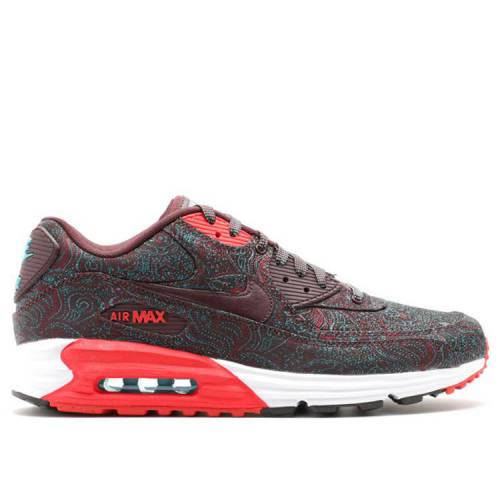 【 NIKE AIR MAX LUNAR 90 PREMIUM QS 'SUIT & TIE' / DP BRGNDY DP BURGNDY CHLLNG RD 】 マックス ルーナー ルナー プレミアム エアマックスルナー スニーカー メンズ ナイキ