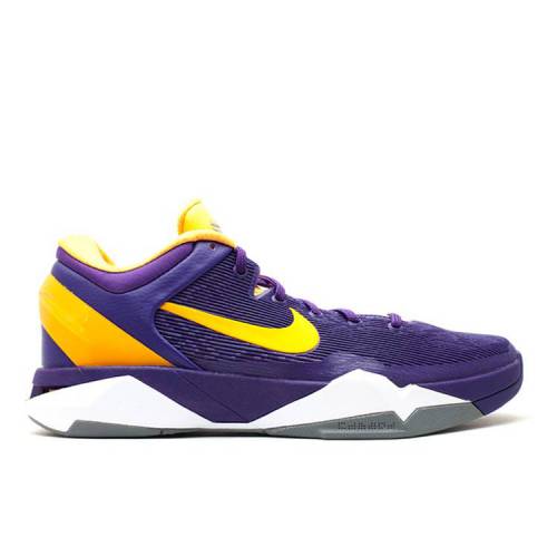 【 NIKE ZOOM KOBE 7 SYSTEM 'YIN AND YANG' / CRT PRPL UNVRSTY GLD WHITE CL 】 ズーム コ...