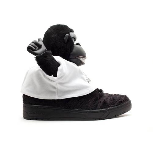 【 ADIDAS JEREMY SCOTT 039 GORILLA 039 / BLACK1 BLACK1 BLACK1 】 アディダス ジェレミー スニーカー メンズ