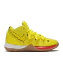 【 NIKE SPONGEBOB SQUAREPANTS X KYRIE 5 PS 039 SPONGEBOB 039 / OPTI YELLOW OPTI YELLOW 】 スポンジボブ カイリー 黄色 イエロー ジュニア キッズ ベビー マタニティ スニーカー ナイキ