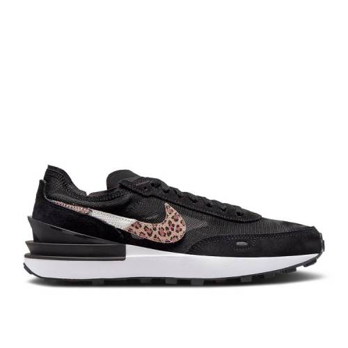 ナイキ NIKE ワッフル 黒色 ブラック 'BLACK LEOPARD' スニーカー レディース 【 NIKE WMNS WAFFLE ONE BLACK MULTICOLOR 】