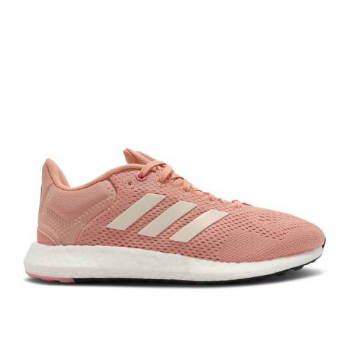 【 ADIDAS WMNS PUREBOOST 21 'AMBIENT BLUSH' / AMBIENT BLUSH WONDER WHITE HALO 】 アディダス 白色 ホワイト スニーカー レディース