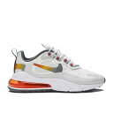 y NIKE AIR MAX 270 REACT 'GRADIENT' / SUMMIT WHITE BUST GREY SMOKE z }bNX ANg F zCg DF O[ GA}bNX Xj[J[ Y iCL