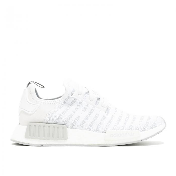 アディダス ADIDAS アディダス 白色 ホワイト NMD_R1 'THE STRIPES' スニーカー メンズ 【 ADIDAS BRAND W THE 3 WHITE 】