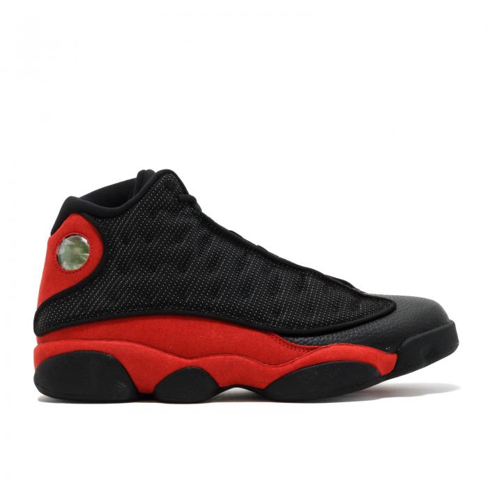 【 AIR JORDAN JORDAN 13 RETRO 'BRED' 2017 / BLACK TRUE RED WHITE 】 ナイキ サーティーン 黒色 ブラック 赤 レッド 白色 ホワイト エアジョーダン スニーカー メンズ