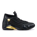 【 AIR JORDAN JORDAN 14 RETRO 'DEFINING MOMENTS' / BLACK METALLIC GOLD 】 ナイキ 黒色 ブラック ゴールド エアジョーダン スニーカー メンズ(4)