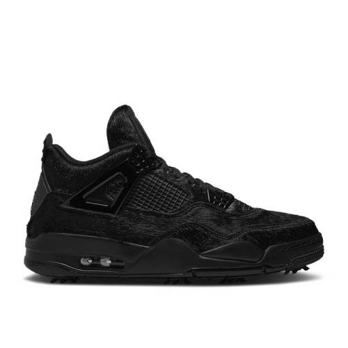 y AIR JORDAN AIR JORDAN 4 GOLF 'BLACK CAT' / BLACK BLACK BLACK z iCL St F ubN GAW[_ Xj[J[ Y