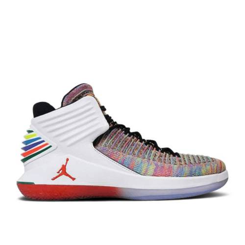 【 AIR JORDAN JORDAN 32 'GATORADE RAINBOW' FRIENDS & FAMILY / WHITE RUSH ORANGE BLACK 】 ナイキ 白色 ホワイト ラッシュ 橙 オレンジ 黒色 ブラック エアジョーダン スニーカー メンズ