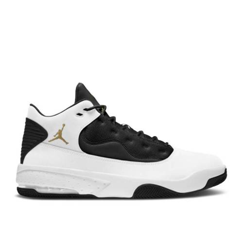 【 AIR JORDAN JORDAN MAX AURA 2 'WHITE BLACK GOLD' / WHITE METALLIC GOLD BLACK 】 ナイキ マックス オーラ 黒色 ブラック 白色 ホワイト ゴールド エアジョーダン スニーカー メンズ