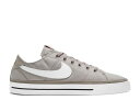 【 NIKE COURT LEGACY CANVAS 'COLLEGE GREY' / COLLEGE GREY BLACK WHITE 】 コート レガシー ...