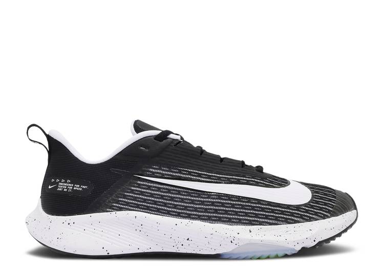 【 NIKE AIR ZOOM SPEED 2 GS 'BLACK WHITE' / BLACK WHITE CLEAR VOLT 】 ズーム スピード 黒色 ブラック 白色 ホワイト ジュニア キッズ ベビー マタニティ スニーカー ナイキ