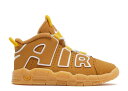 【 NIKE AIR MORE UPTEMPO TD 'WHEAT' / WHEAT POLLEN GUM LIGHT BROWN WHITE 】 アップテンポ ウィート 茶色 ブラウン 白色 ホワイト エアモアアップテンポ モアテン ベビー ナイキ