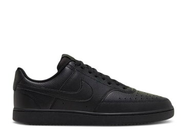 ナイキ NIKE コート 黒色 ブラック 'TRIPLE BLACK' スニーカー メンズ 【 NIKE COURT VISION LOW BLACK 】