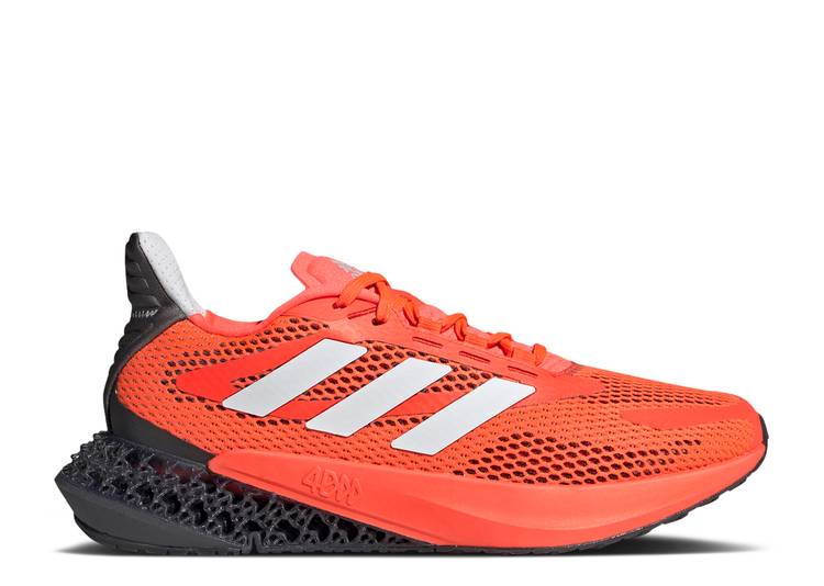 【 ADIDAS 4DFWD PULSE 'SOLAR RED' / SOLAR RED CLOUD WHITE GREY SIX 】 アディダス 赤 レッド 白色 ホワイト 灰色 グレー スニーカー メンズ