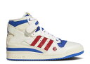 【 ADIDAS ERIC EMANUEL X MIDNIGHT MADNESS FORUM 84 HIGH 039 KANSAS JAYHAWKS 039 / CLOUD WHITE ROYAL BLUE SCARLET 】 アディダス マッドネス フォーラム ハイ 白色 ホワイト 青色 ブルー 039 カンザス ジェイホークス 039 スニーカ