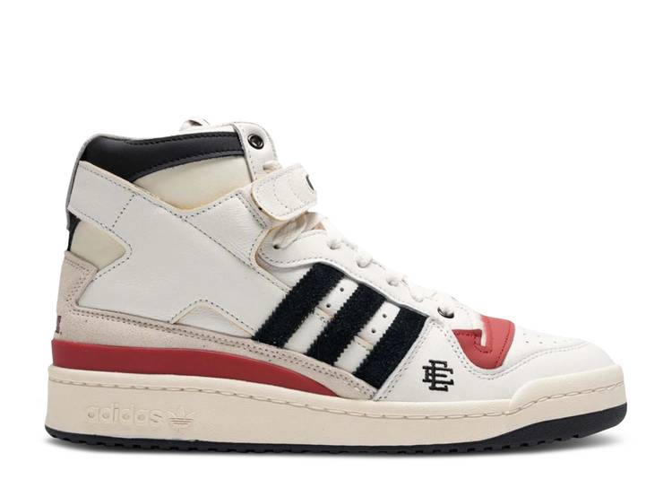 【 ADIDAS ERIC EMANUEL X MIDNIGHT MADNESS FORUM 84 HIGH LOUISVILLE CARDINALS / CLOUD WHITE CORE BLACK TEAM 】 アディダス マッドネス フォーラム ハイ 白色 ホワイト コア 黒色 ブラッ…