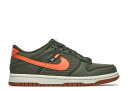 【 NIKE DUNK LOW SE NEXT NATURE GS 'TOASTY - SEQUOIA' / SEQUOIA ORANGE MEDIUM OLIVE SAIL 】 ダンク 橙 オレンジ オリーブ ダンクロー ジュニア キッズ ベビー マタニティ スニーカー ナイキ(4)