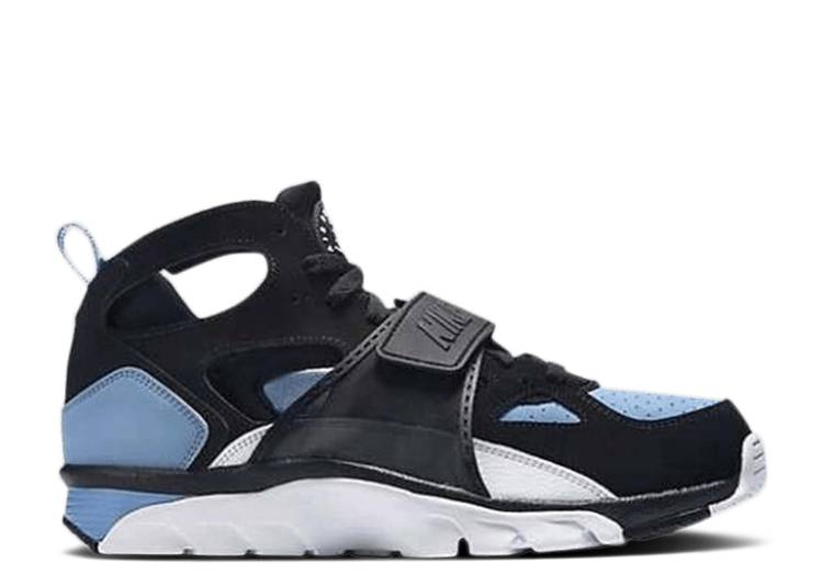 【 NIKE AIR TRAINER HUARACHE 'COOL BLUE' / BLACK WHITE COOL BLUE 】 トレーナー ハラチ 黒色 ブラック 白色 ホワイト クール 青色 ブルー エアトレーナー スニーカー メンズ ナイキ