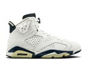 【 AIR JORDAN AIR JORDAN 6 RETRO 'MIDNIGHT NAVY' 2022 / WHITE MIDNIGHT NAVY 】 ナイキ 白色 ホワイト 紺色 ネイビー エアジョーダン スニーカー メンズ