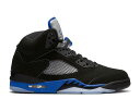 【 AIR JORDAN AIR JORDAN 5 RETRO 'RACER BLUE' / BLACK RACER BLUE REFLECTIVE 】 ナイキ 黒色 ブラック 青色 ブルー エアジョーダン スニーカー メンズ